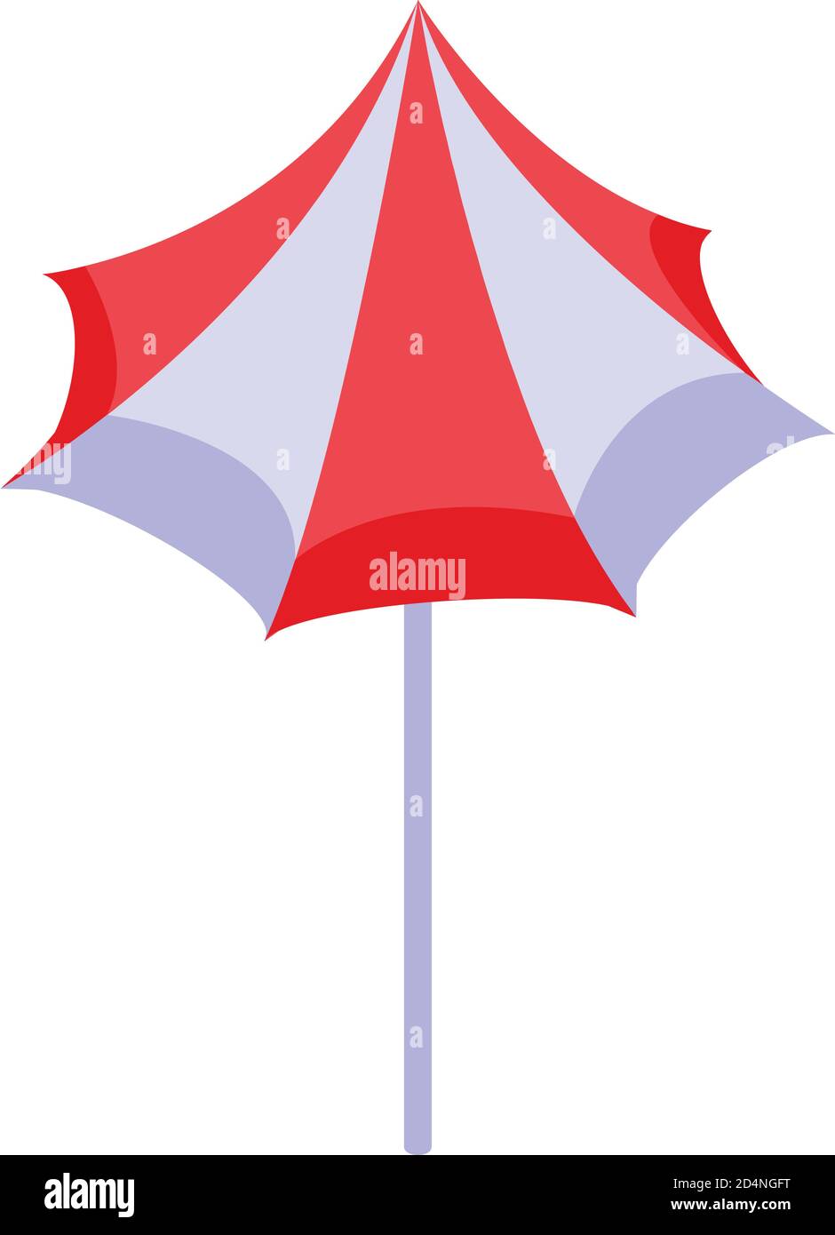 Beach umbrella icon, isometric style Stock Vector Image & Art - Alamy