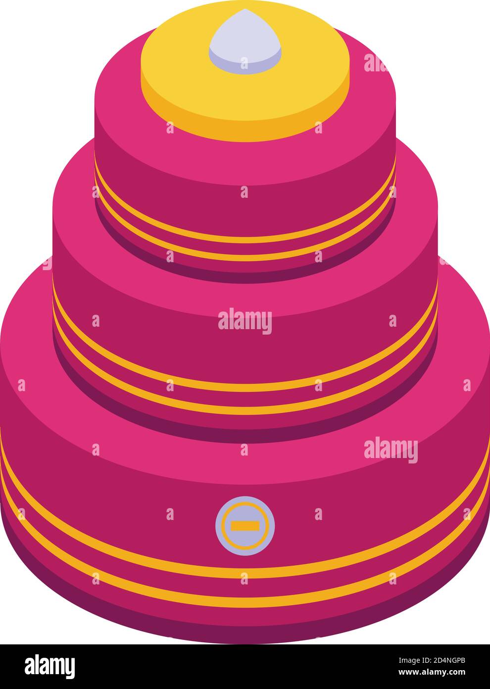 Rose cake sponge Stock Vector Images - Alamy