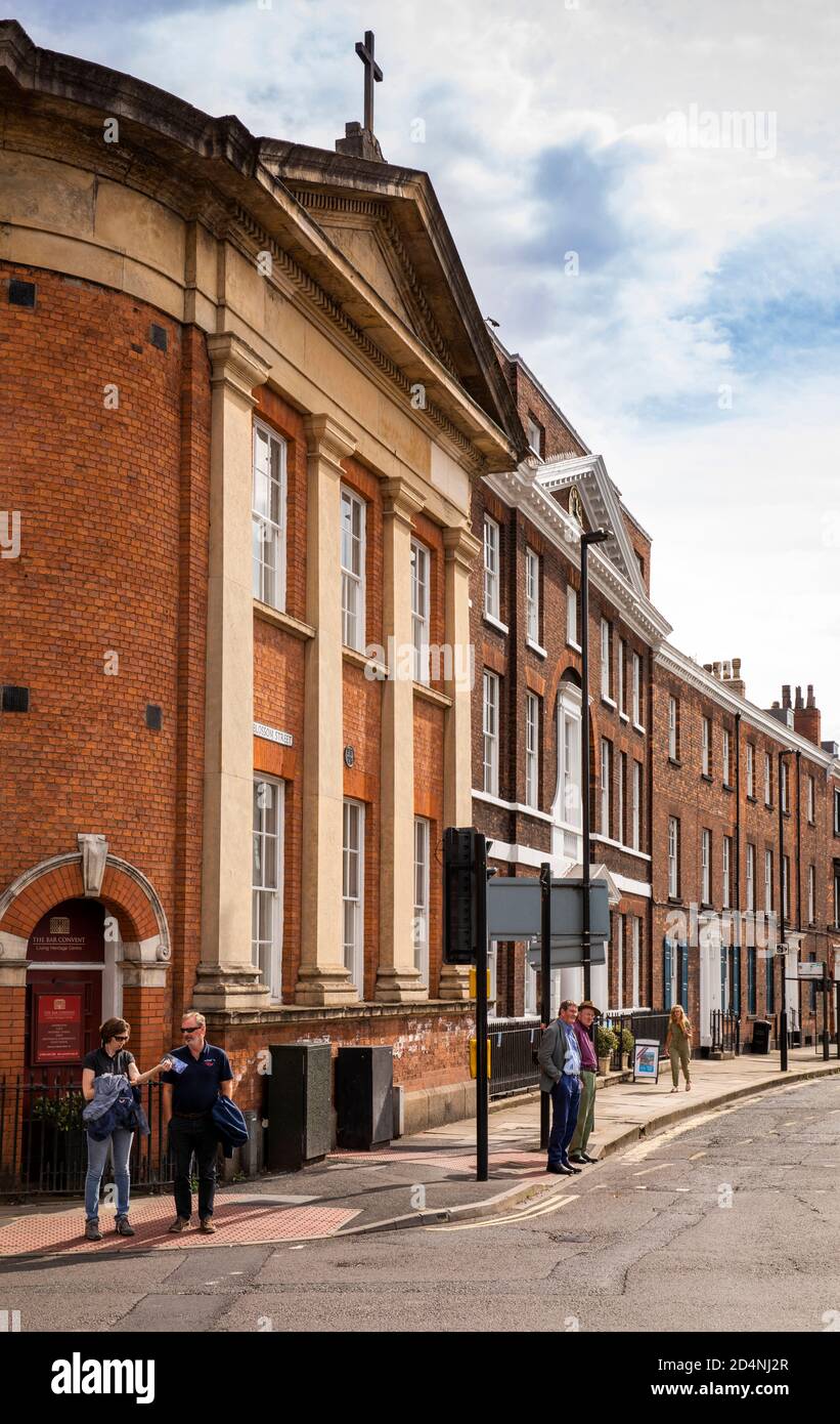 UK, England, Yorkshire, York, Blossom Lane, Bar Convent exterior Stock Photo