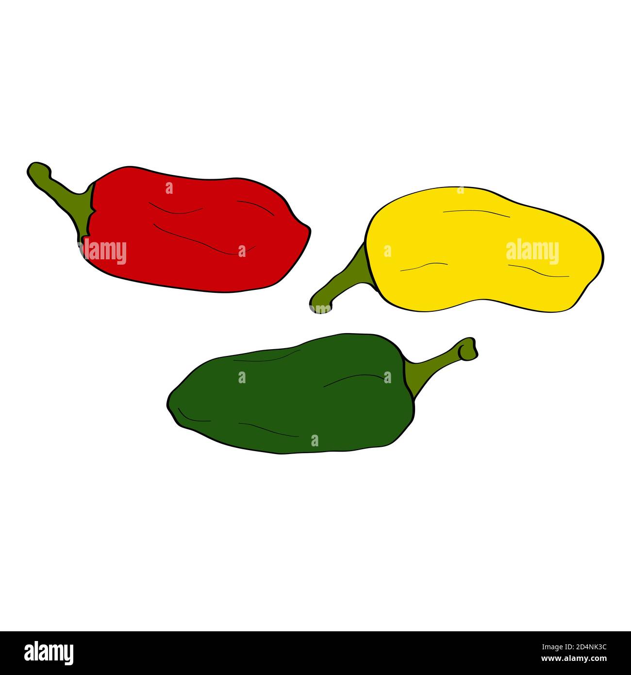 August 5, 2015: Green Peppers Day; National Underwear Day – Holiday Doodles!