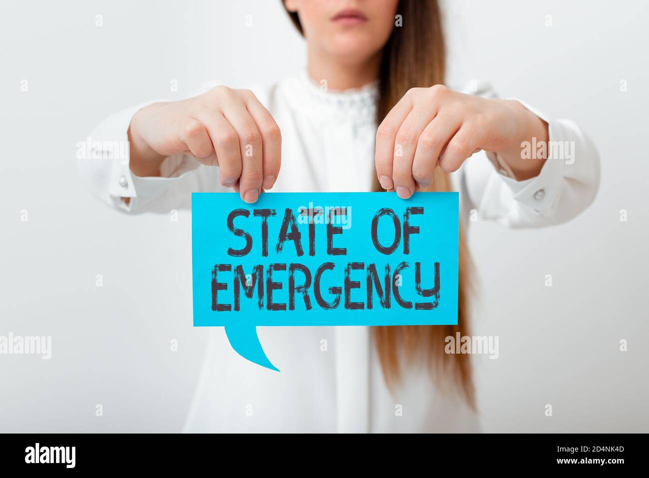 Conceptual Hand Writing Showing State Of Emergency Concept Meaning Acknowledging An Extreme Condition Affecting At A National Level Displaying Differ Stock Photo Alamy
