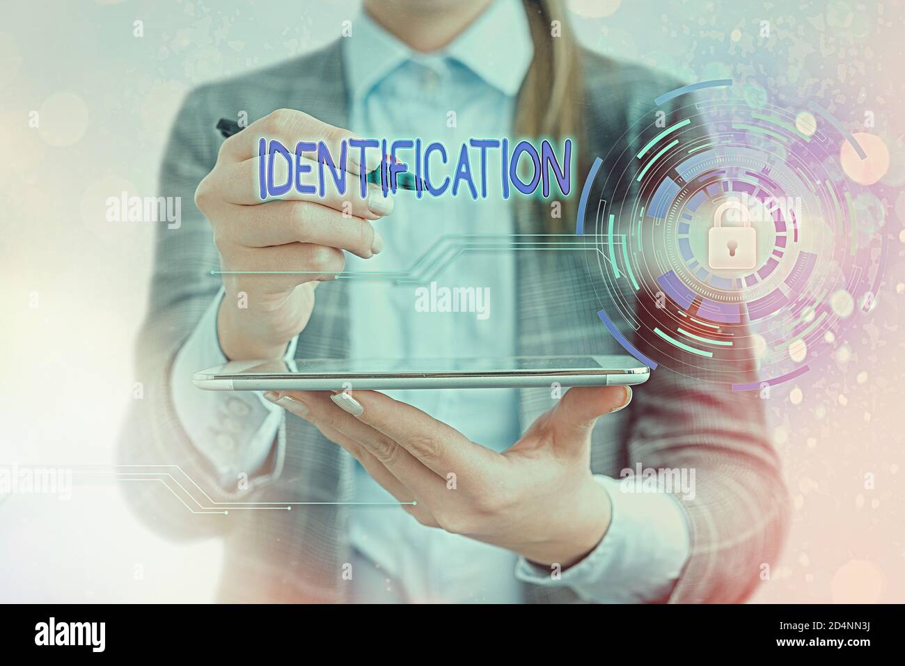Handwriting text writing Identification. Conceptual photo proving an ...