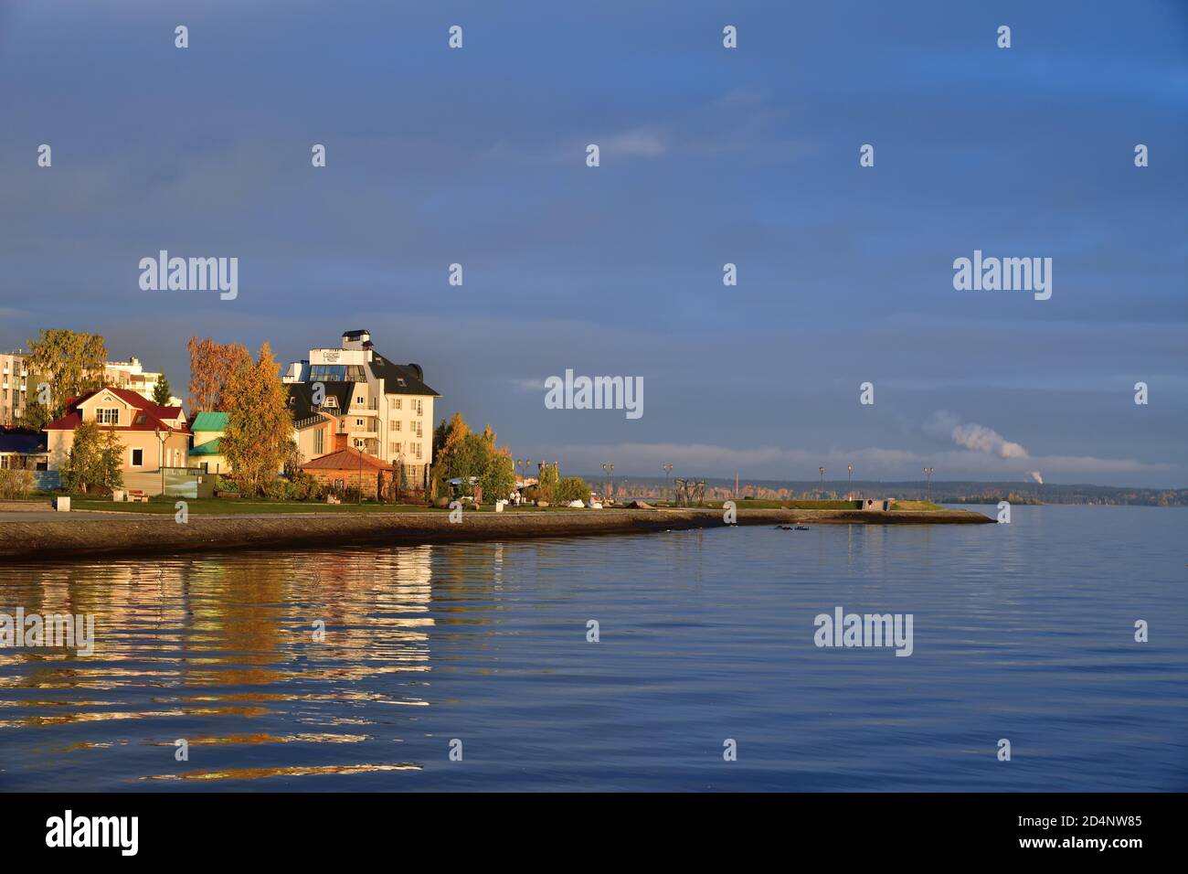 Petrozavodsk Karelia Russia September 30 2020 Petrozavodsk Petrozavodsk Karelia Russia September 30 2020 Petrozavodsk