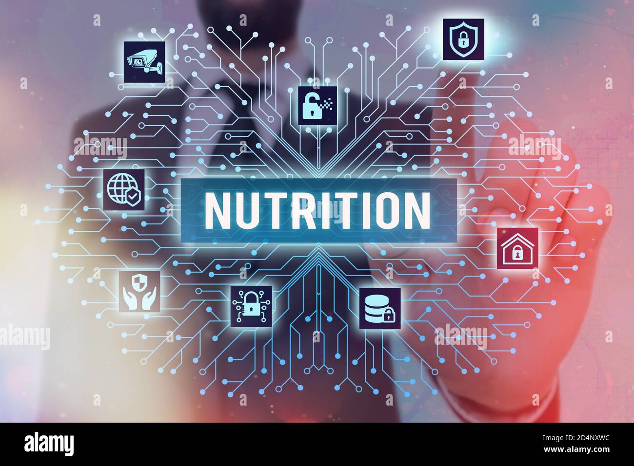 Writing Note Showing Nutrition Business Concept For Act Or Process Of Nourishing Or Being Nourished By Nutrients System Administrator Control Gear C Stock Photo Alamy