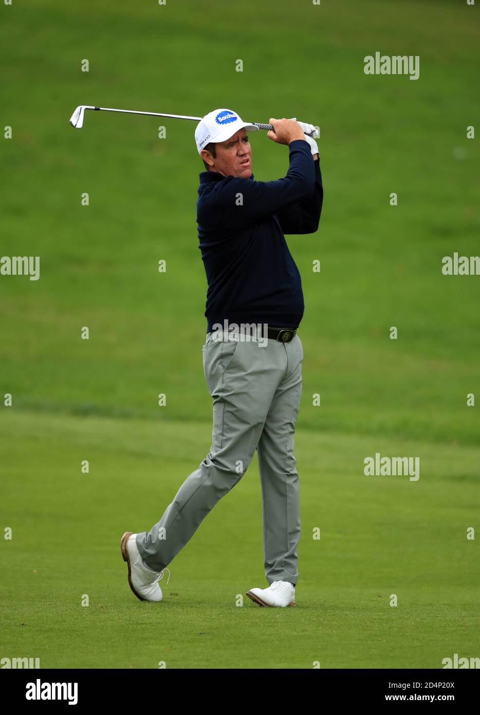 Australia's Scott Hend during day three of the BMW PGA Championship at Wentworth Club, Virginia Water. Stock Photo