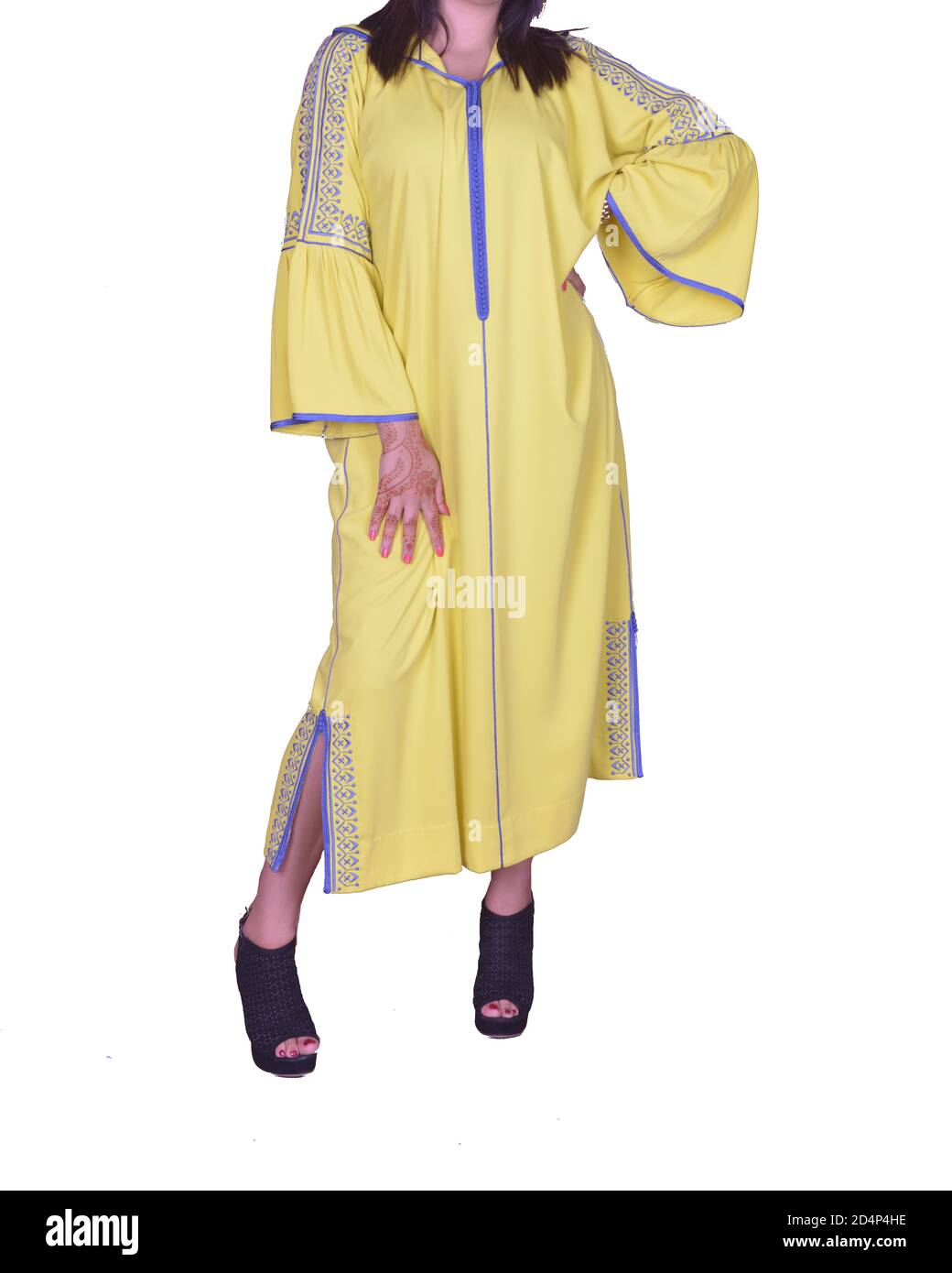 Djellaba jaune 2020 sales