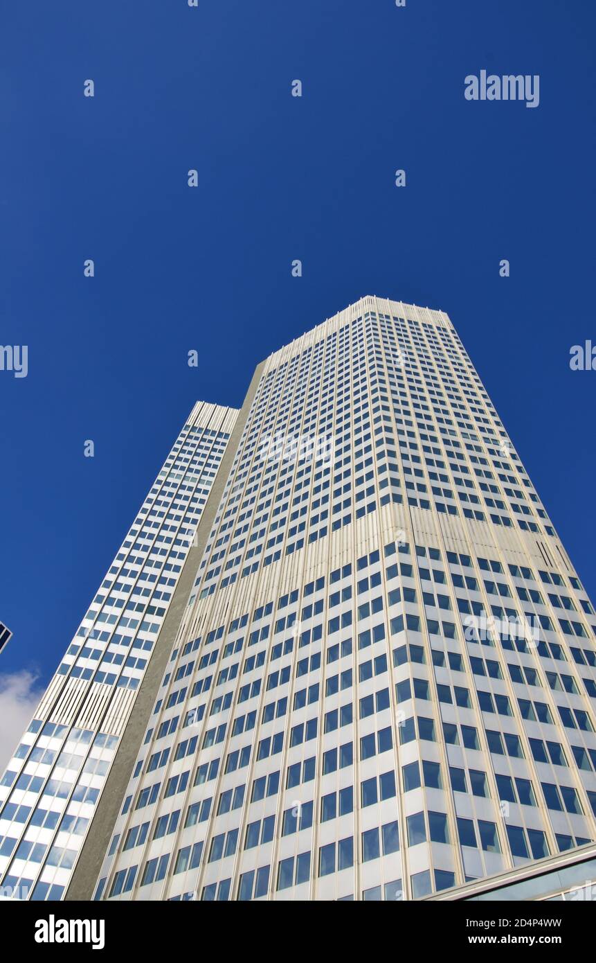 Skyscrapers of Frankfurt am Main, Germany Stock Photo - Alamy