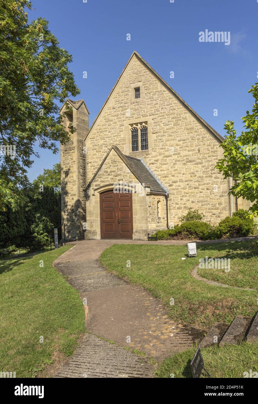 St Francis of Assisi church, in Woolbrook, Sidmouth, Devon, UK Stock