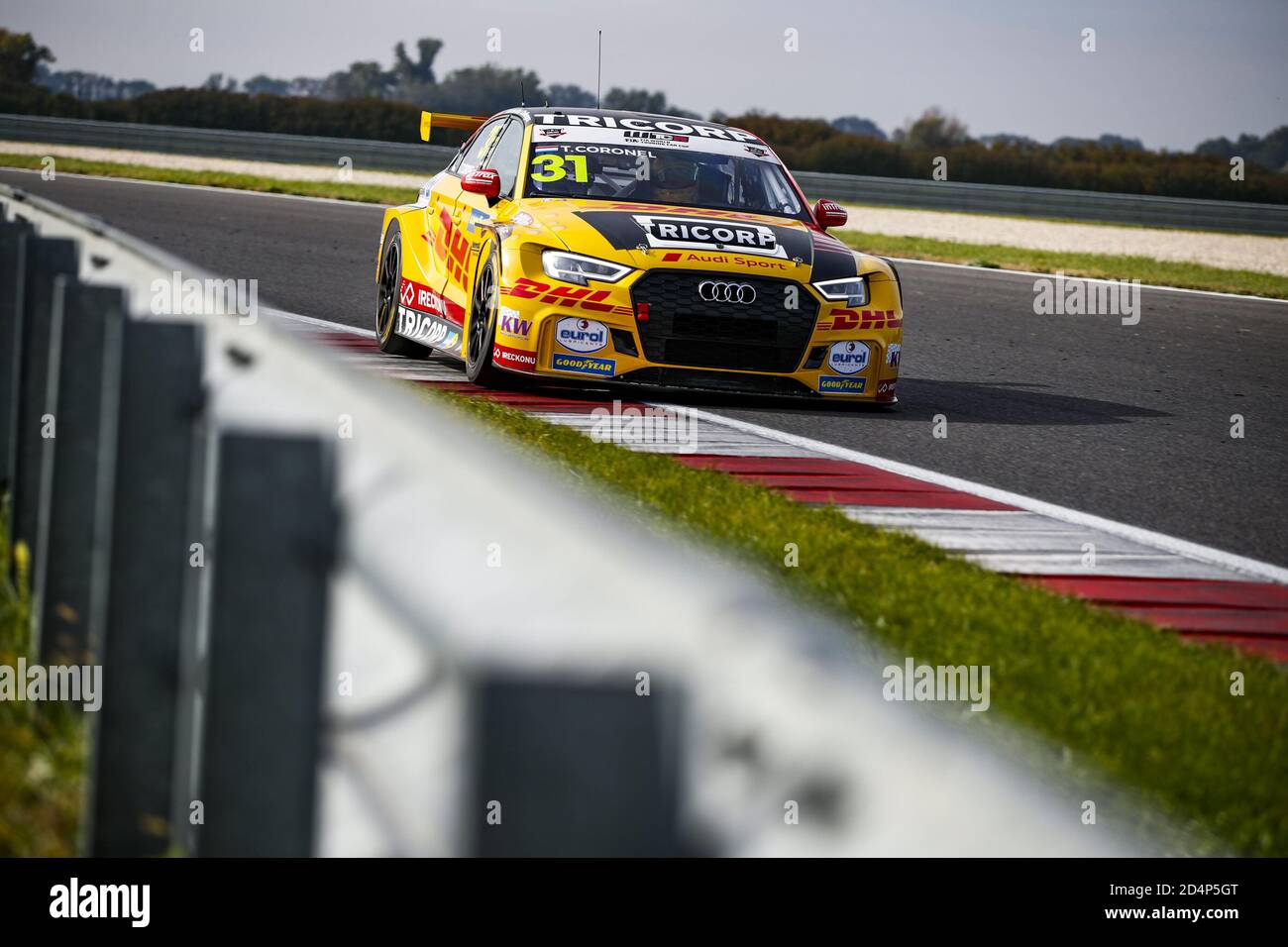 31 Coronel Tom Ned Comtoyou Dhl Team Audi Sport Audi Lms Action During The 2020 Fia Wtcr Race Of Slovakia 3rd Round Of The 2020 Fia World Touring Car Cup On The