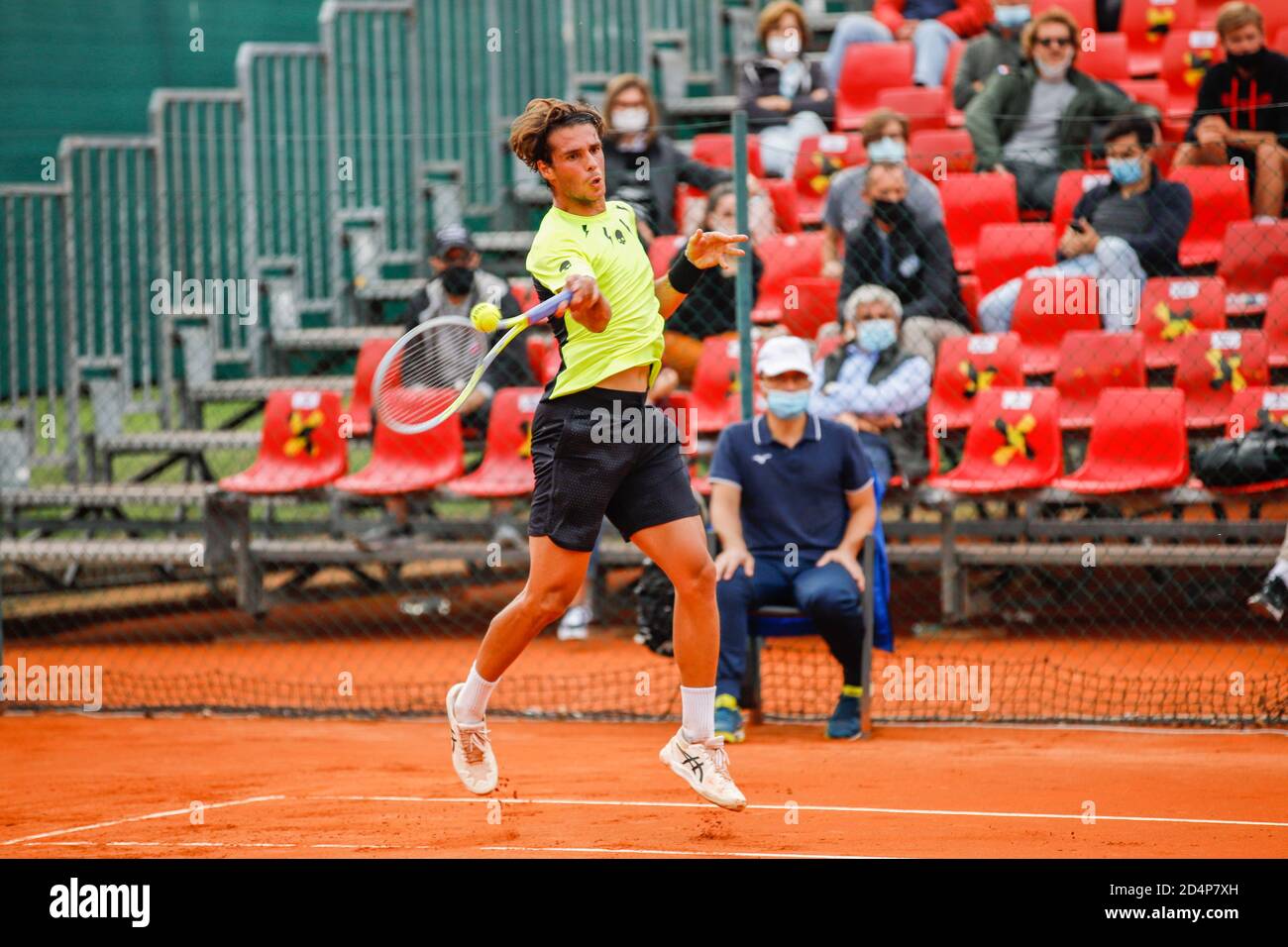 Parma, Italy. 09th Oct, 2020. Filippo Baldi during ATP Challenger 125 - Internazionali Emilia Romagna, Tennis Internationals in parma, Italy, October 09 2020 Credit: Independent Photo Agency/Alamy Live News Stock Photo