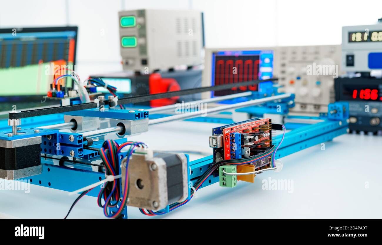 Measuring instruments in the Optical Physics Laboratory Stock Photo Alamy