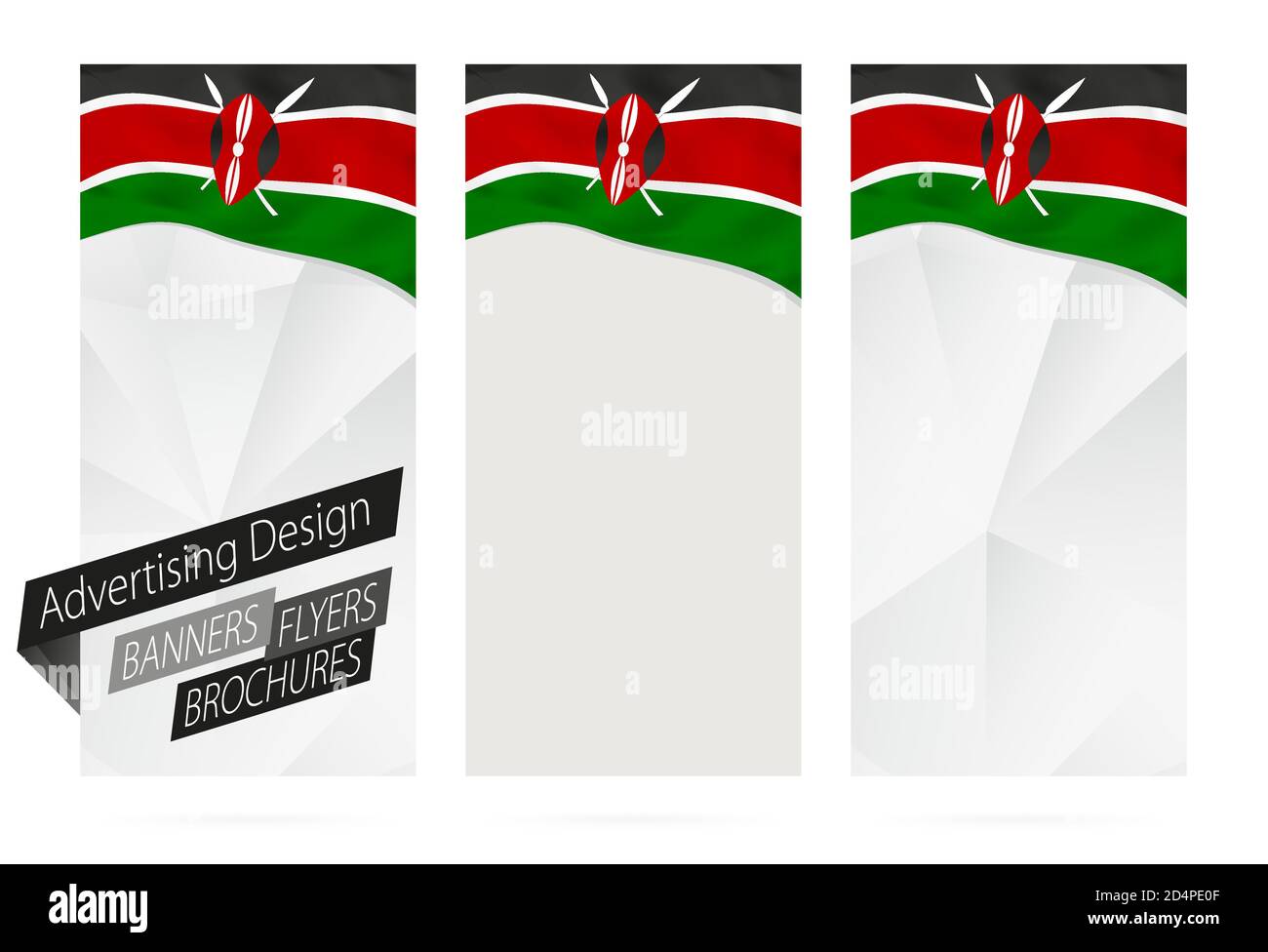 Kenya Leaflet Stock Vector Images Alamy