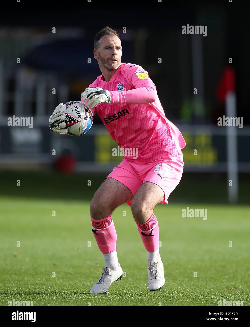 Tranmere Rovers goalkeeper Joe Murphy during the Sky Bet League Two