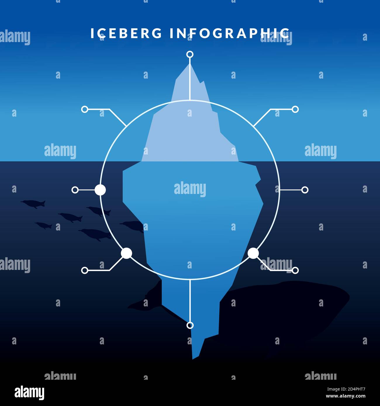 Iceberg Bitmap Climate analytics Stock Vector Images - Alamy
