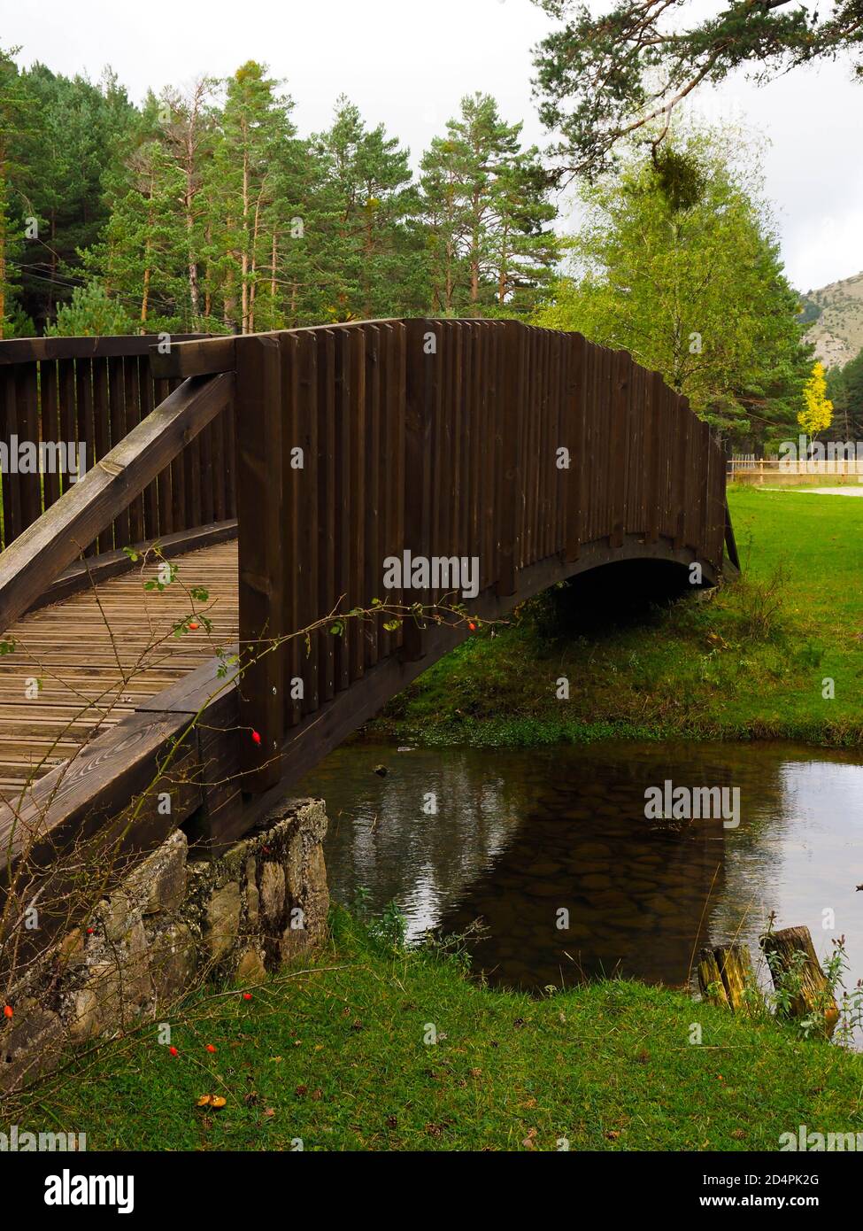 River of Quintanar de la Sierra in Burgos Stock Photo - Alamy