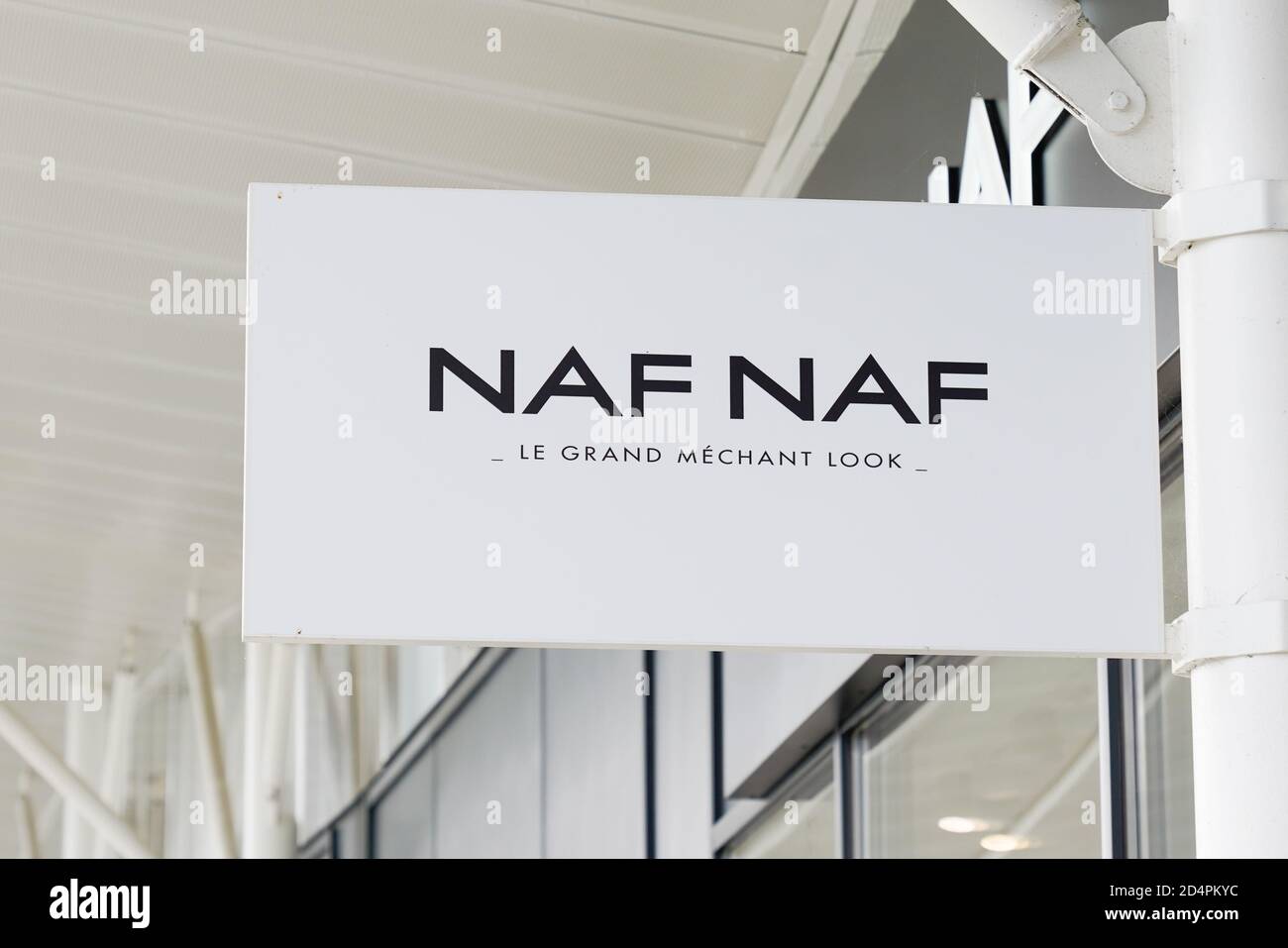 Bordeaux , Aquitaine / France - 10 01 2020 : naf naf logo and text sign  front of fashion shop Stock Photo - Alamy