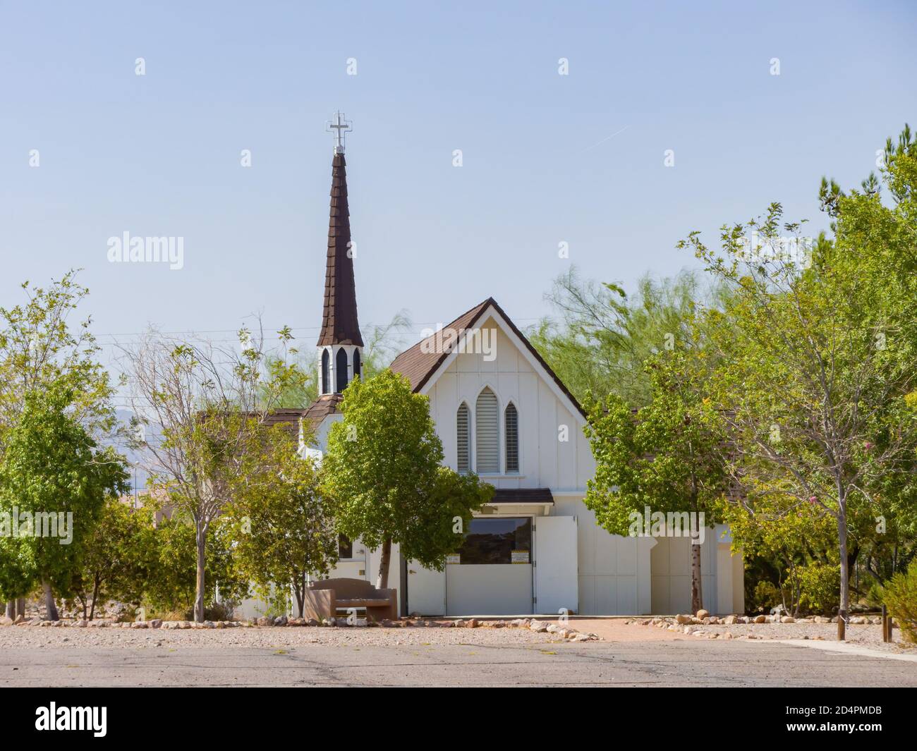 Candlelight wedding chapel las vegas hires stock photography and