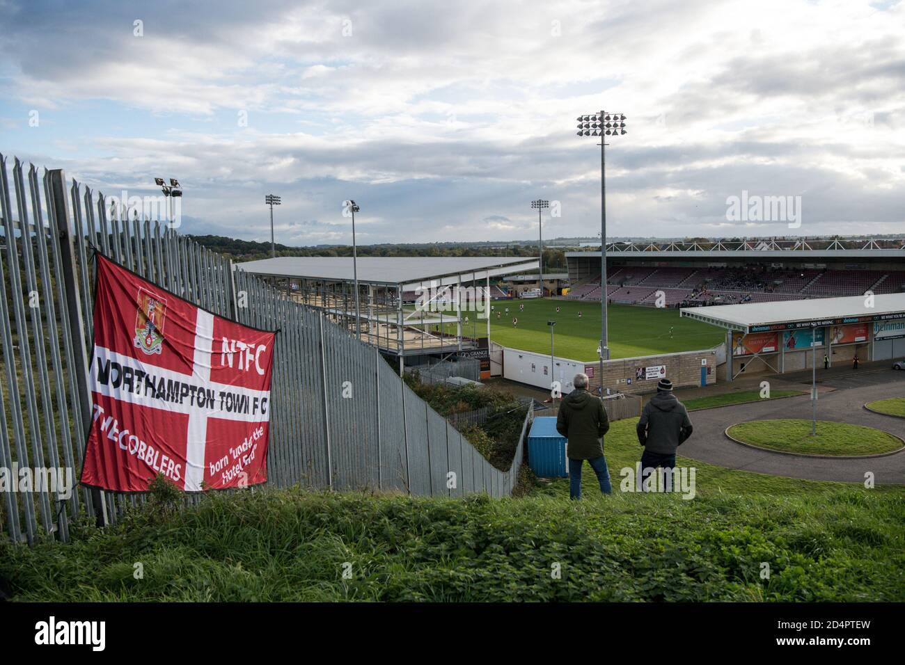 Sixfields 10th October 2020; Sixfields Stadium, Northampton, East Midlands ...