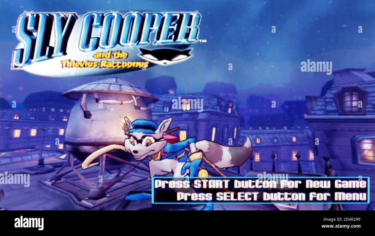 Sly Cooper and the Thievius Raccoonus ROM (ISO) Download for Sony Playstation  2 / PS2 