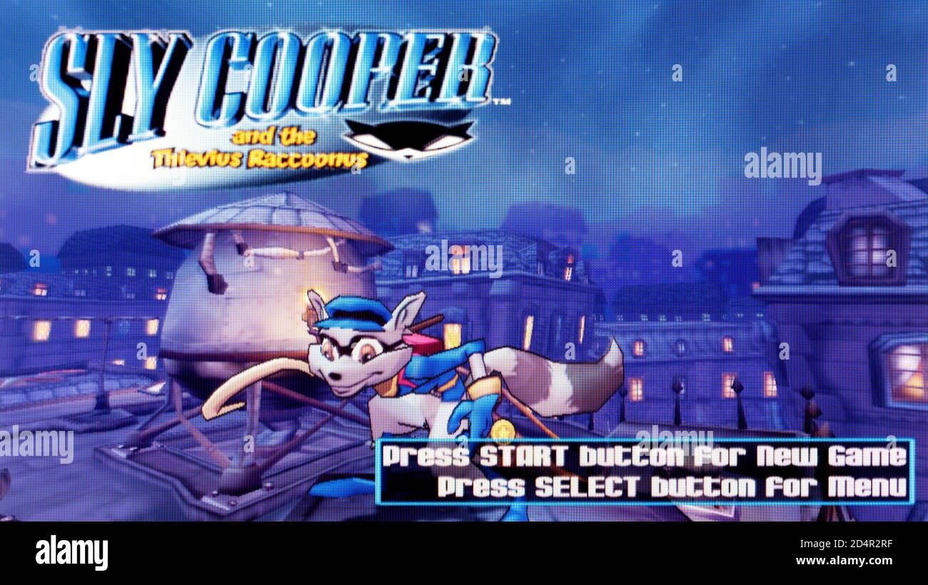 Sly Cooper Sony Playstation 2 Game