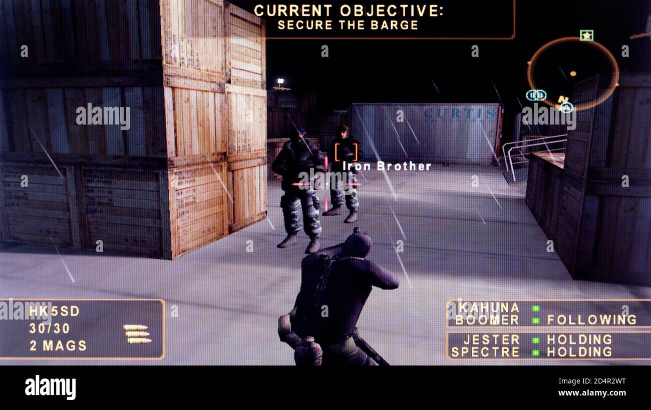SOCOM - U.S. Navy Seals - Sony Playstation 2 PS2 - Editorial use only Stock Photo