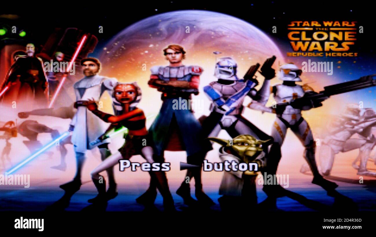  Star Wars the Clone Wars: Republic Heroes - PlayStation 2 :  Toys & Games