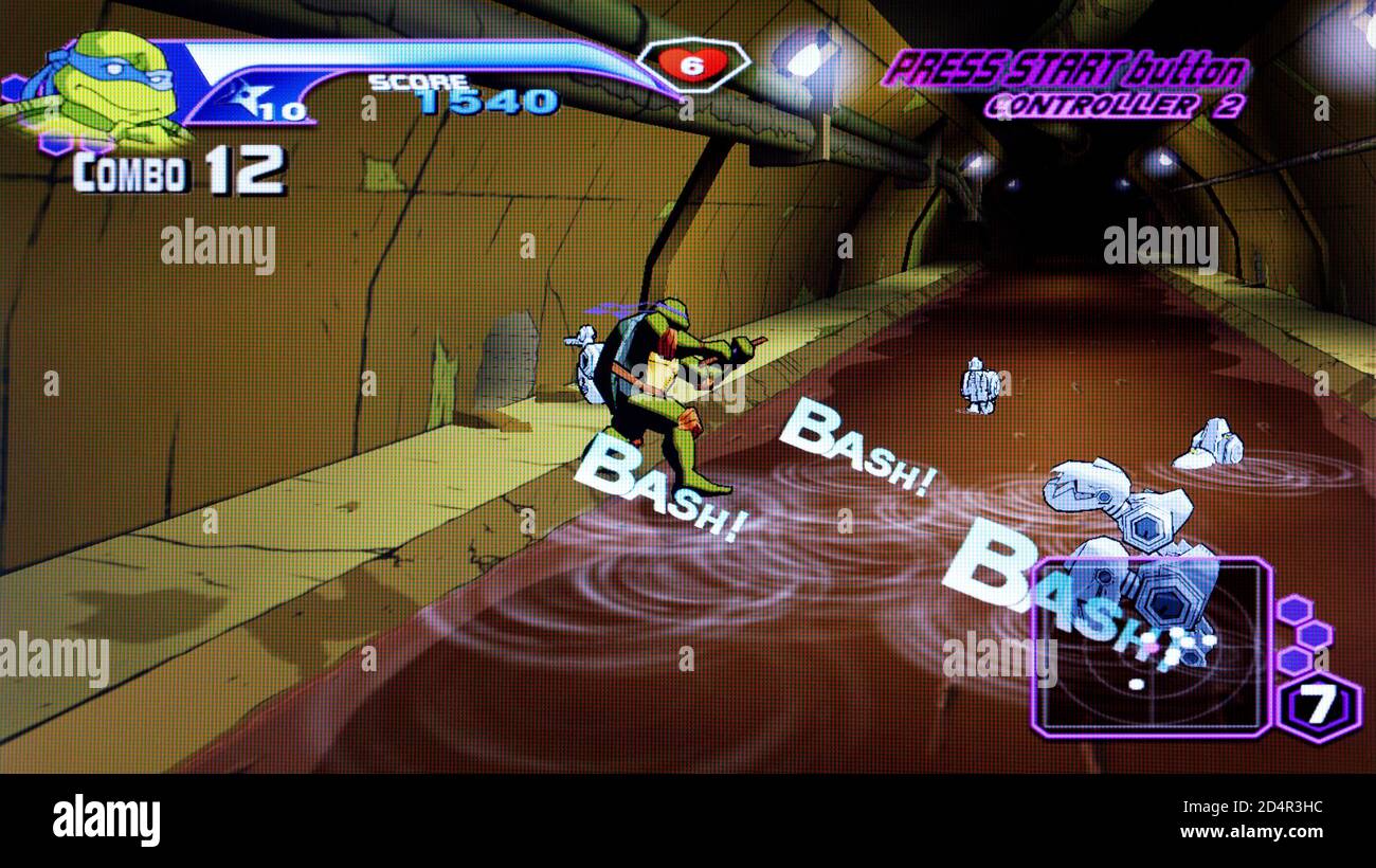 Teenage Mutant Ninja Turtles - Sony Playstation 2 PS2 - Editorial use only  Stock Photo - Alamy