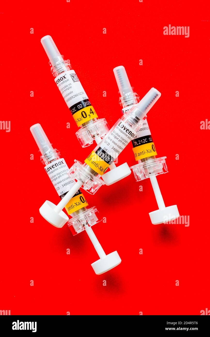 Lovenox ® injection Stock Photo Alamy