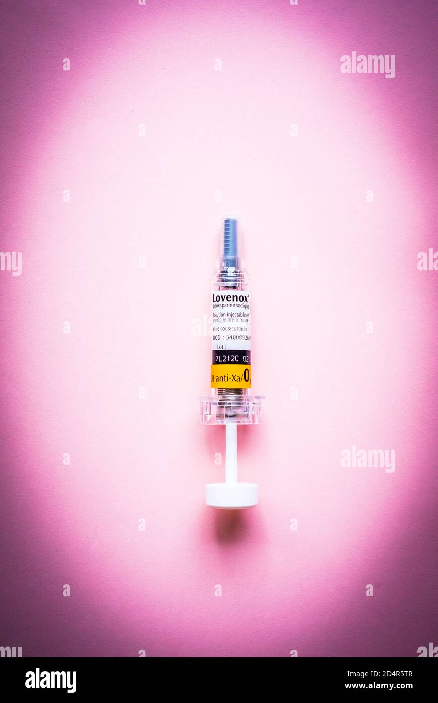 Lovenox ® injection Stock Photo Alamy