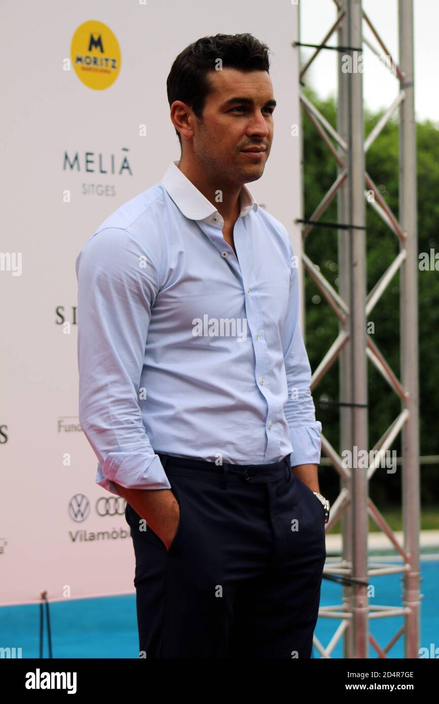 Sitges Spain 10th Oct Actor Mario Casas At Photocall Film No Mataras During 53 Edition Of Festival Internacional De Cinema Fantastic De Catalunya Sitges In Sitges Barcelona On Saturday 10