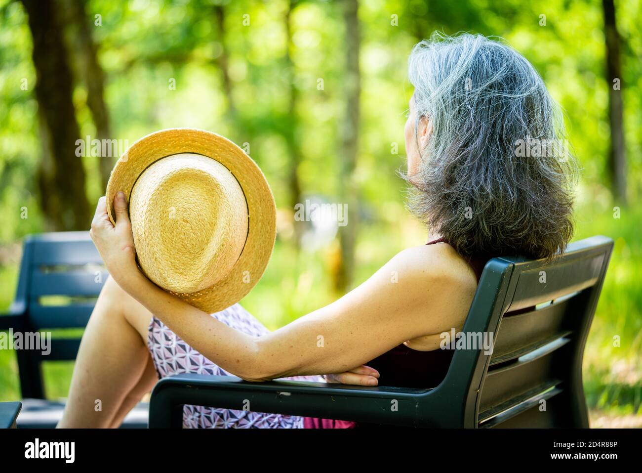 Woman relaxing. Stock Photo