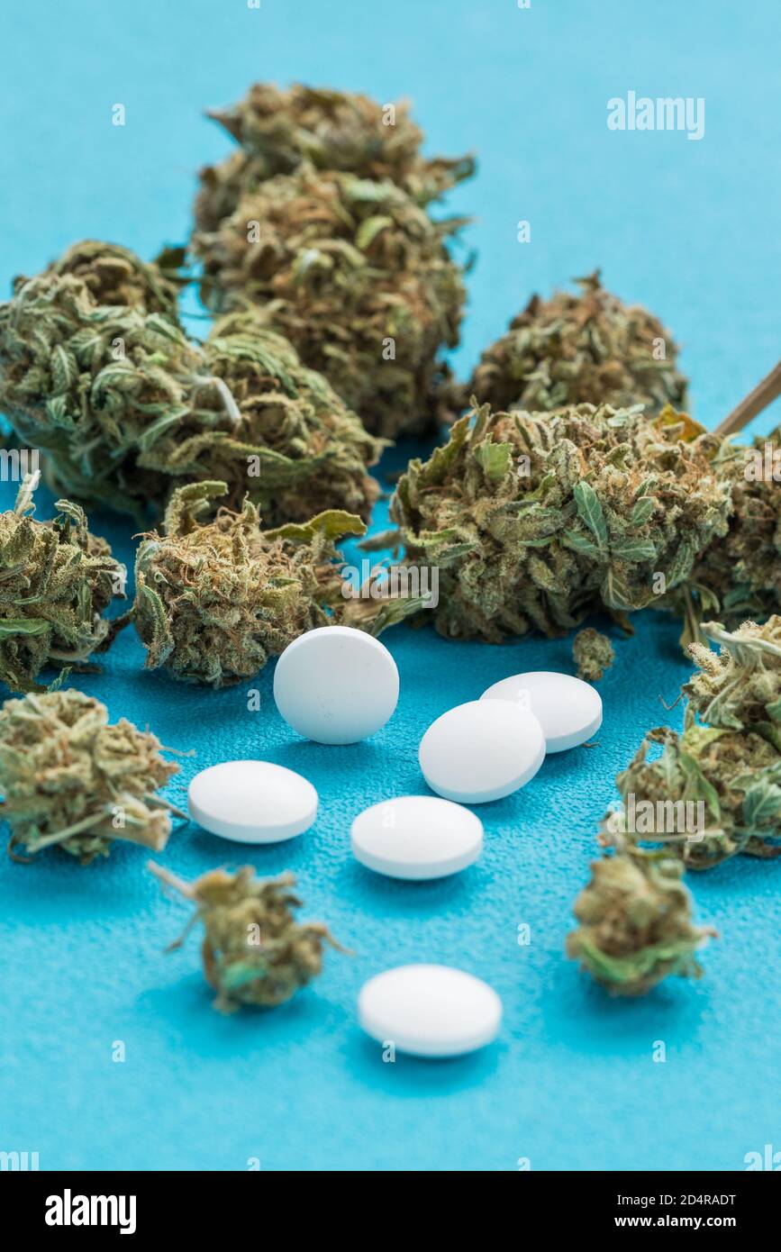 Medical cannabis. Stock Photo