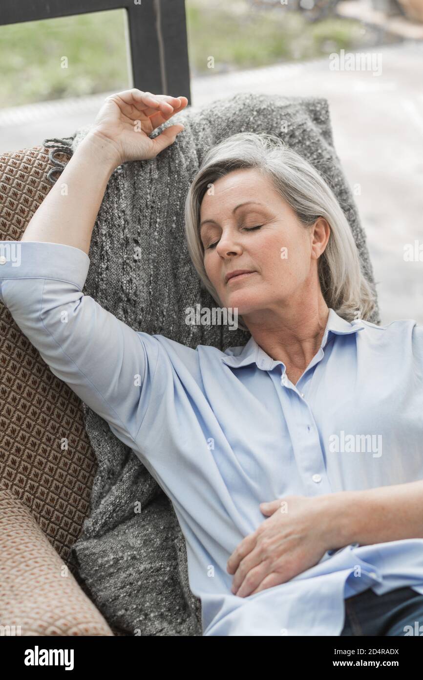 Woman relaxing. Stock Photo