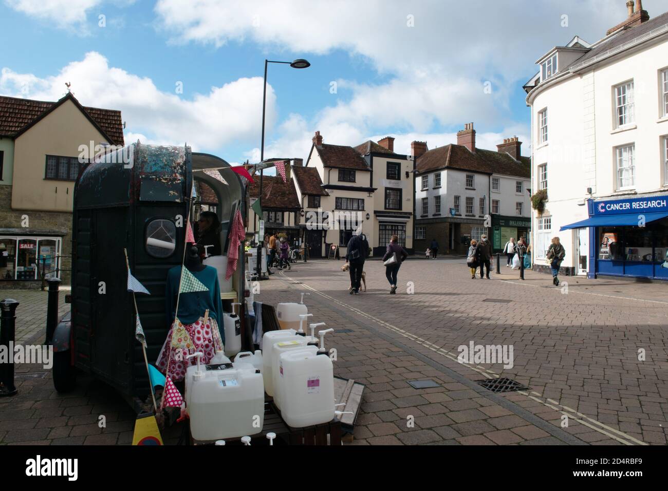 Shaftsbury, Dorset, Uk Stock Photo Alamy