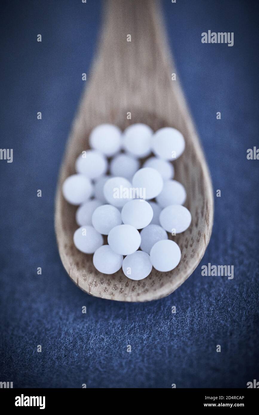 Homeopathic pills. Stock Photo