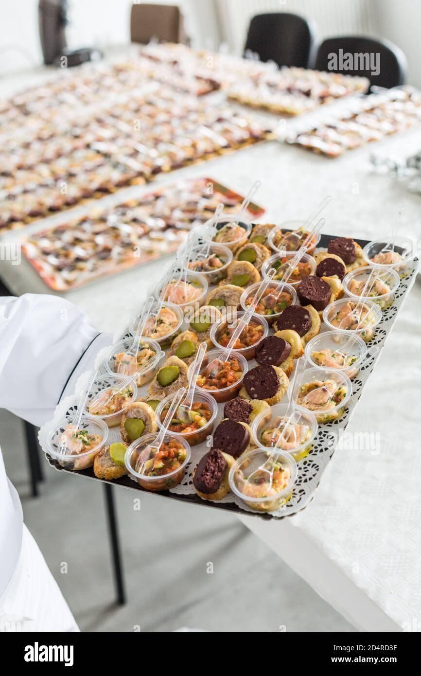 Buffet food, France Stock Photo - Alamy