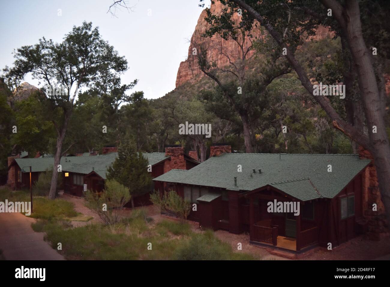 Springdale, Utah. United States. August 13, 2020. Zion National Park