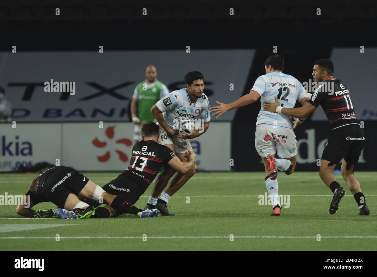 Nanterre Hauts De Seine France 10th Oct 2020 Toulouse Fly Half Thomas Ramos In Action During