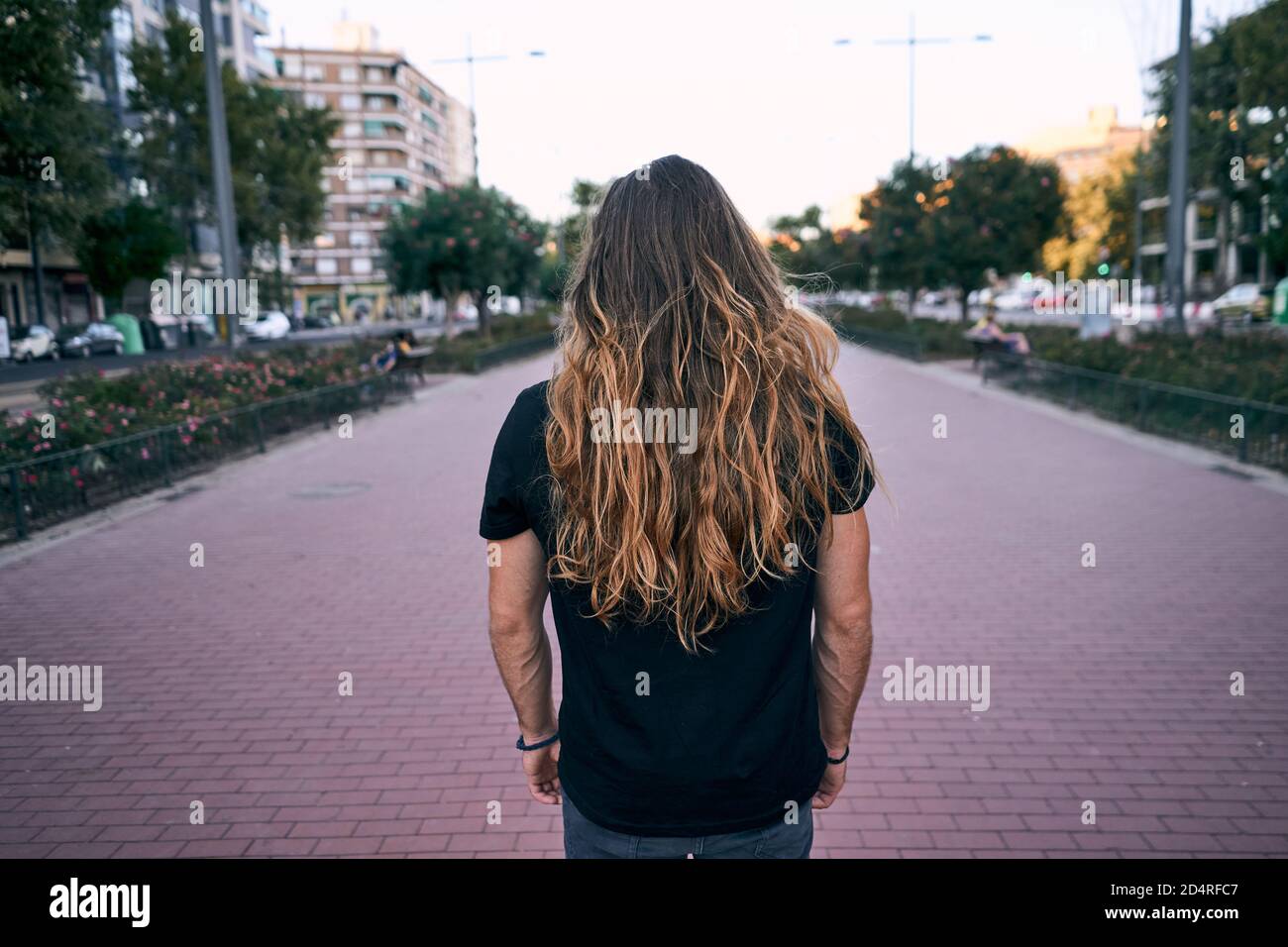 Long dyed hair hi-res stock photography and images - Alamy