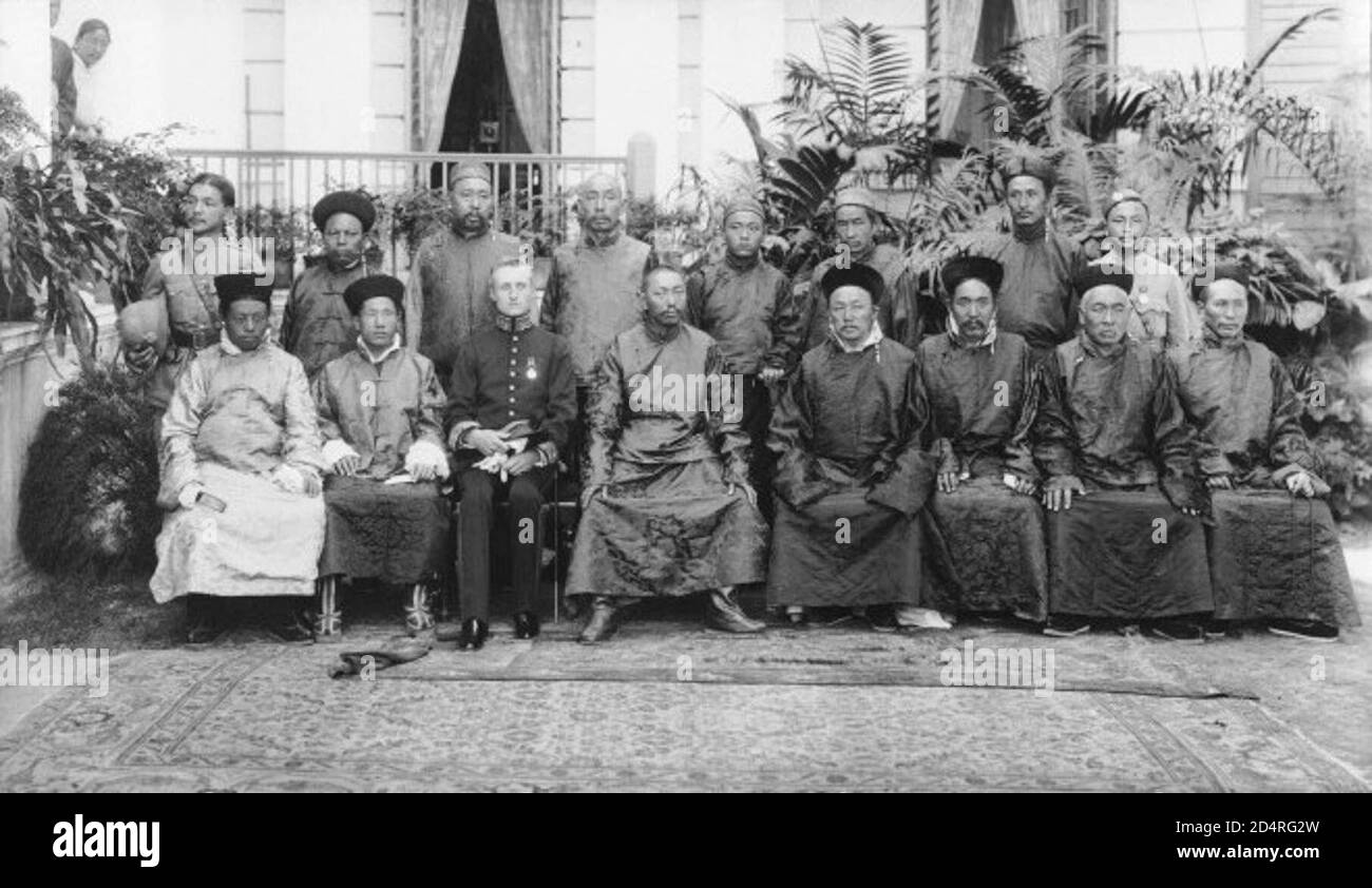 Hastings House Calcutta 1910. Stock Photo