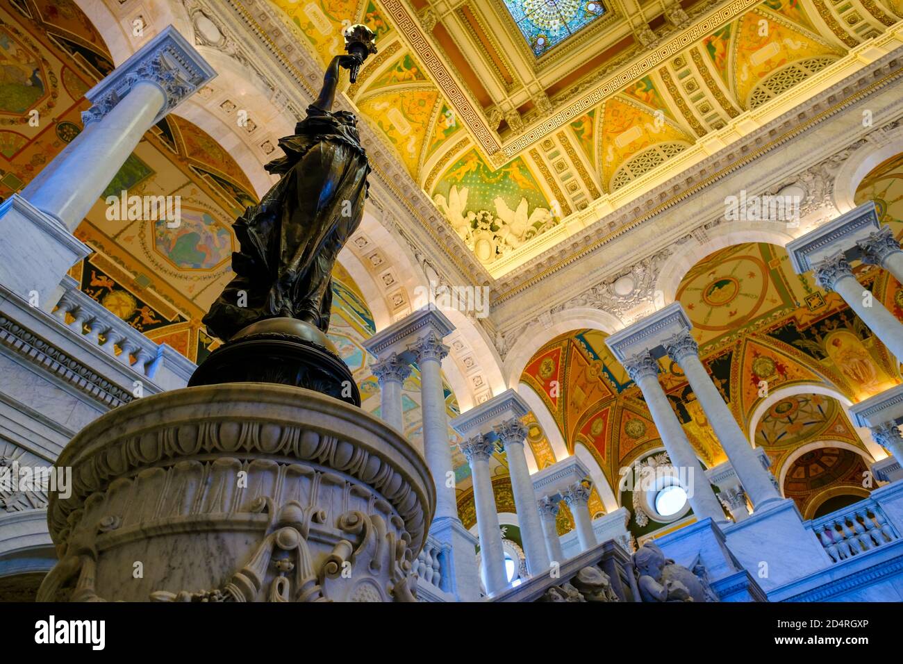American neoclassical interior hi-res stock photography and images - Alamy
