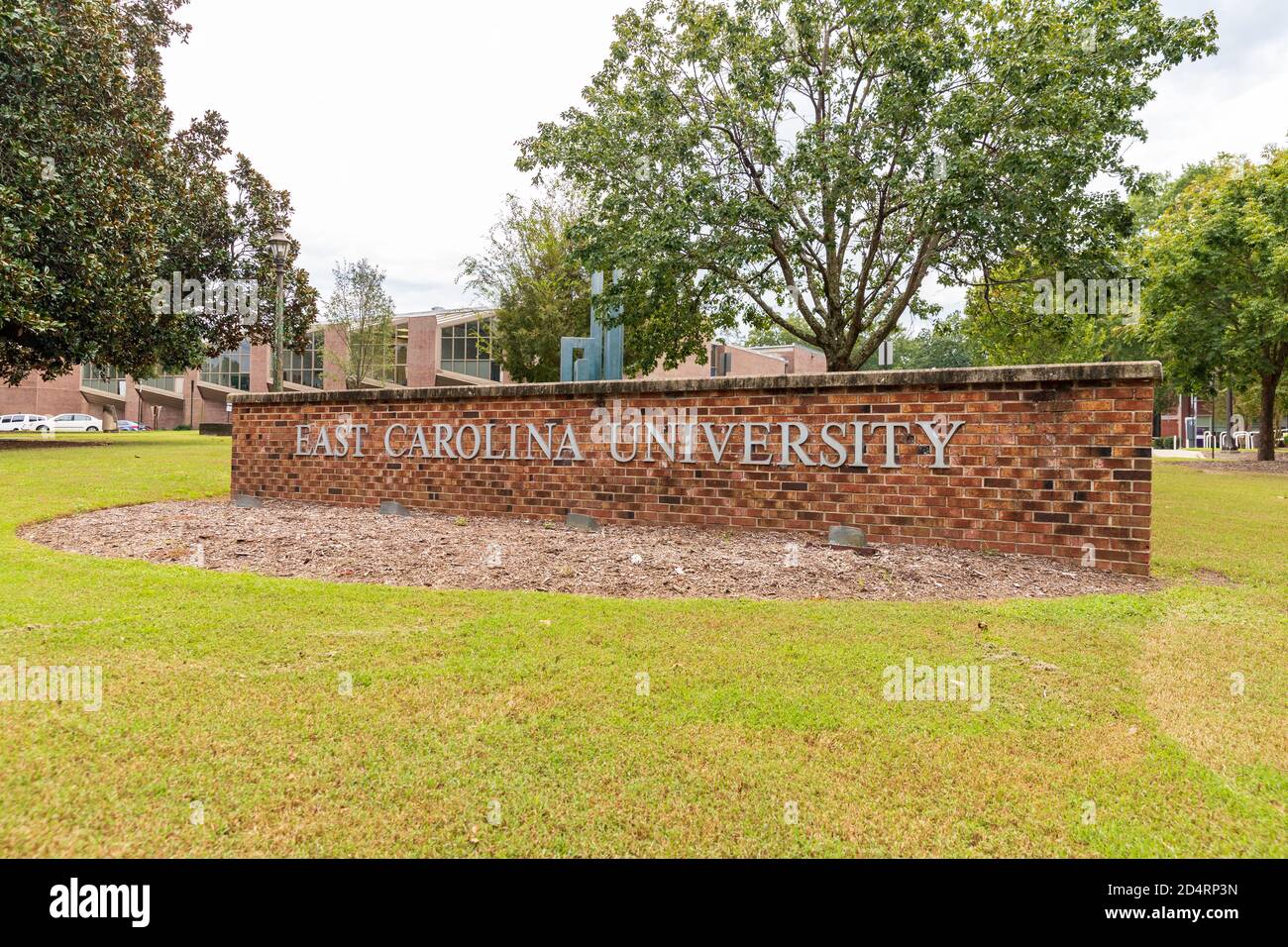 Greenville, NC / USA - September 24, 2020: East Carolina University sign  Stock Photo - Alamy