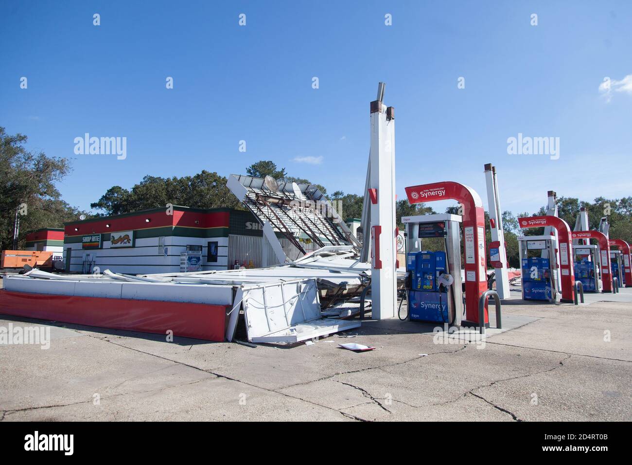 Abbeville, Louisiana, USA. 9th Oct, 2020. October 10, 2020, Abbeville