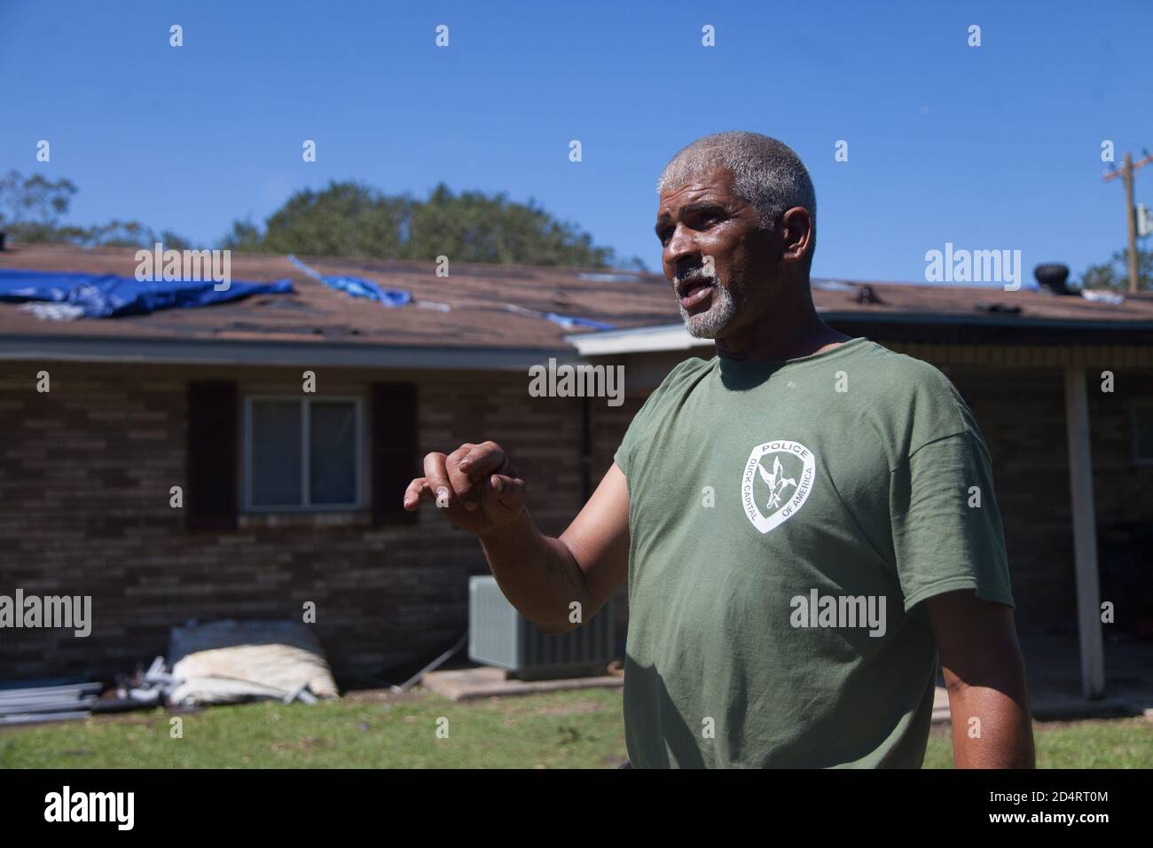 Gueydan, Louisiana, USA. 10th Oct, 2020. October 10, 2020, Gueydan