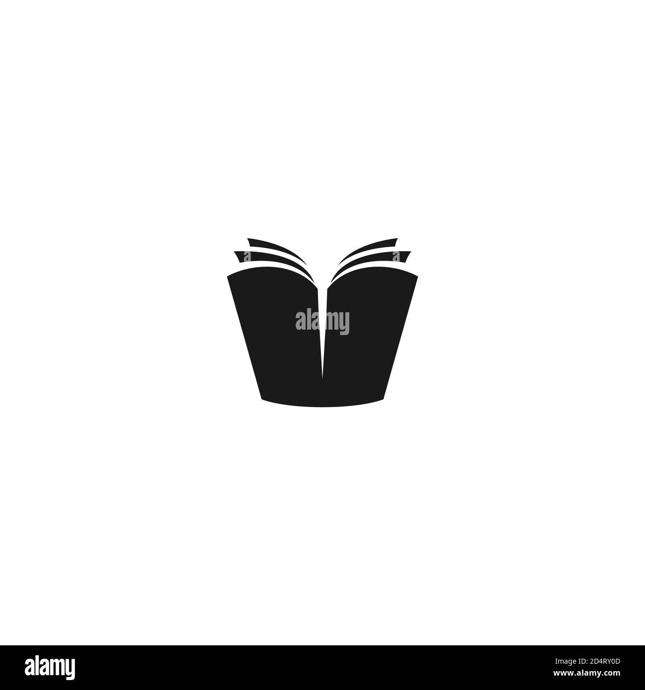 Open book vector clipart set, symbol, icon design. Illustration isolated on  white background Stock Vector Image & Art - Alamy
