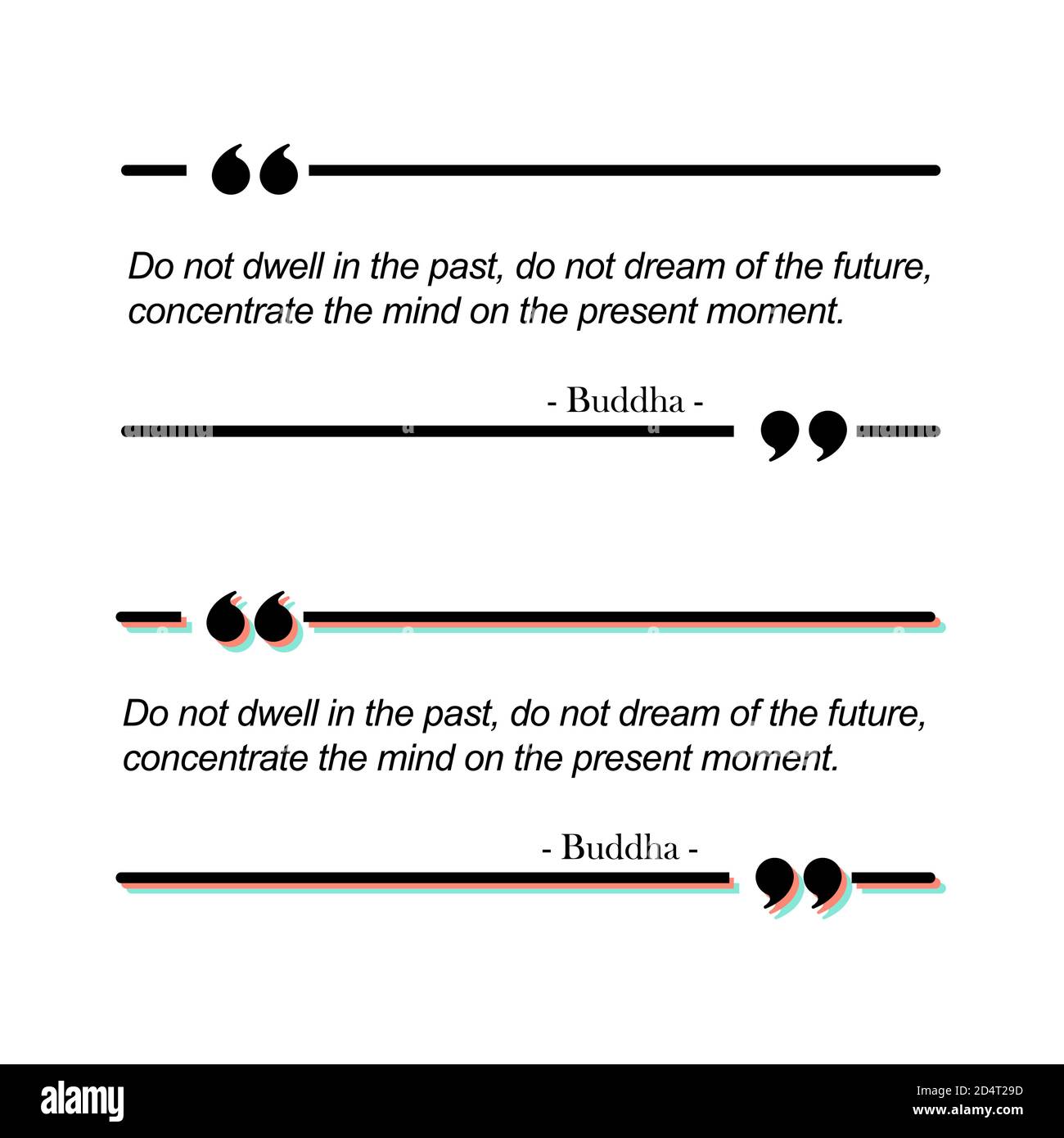 Quote text box frame. Quotation comment speech message texting template ...