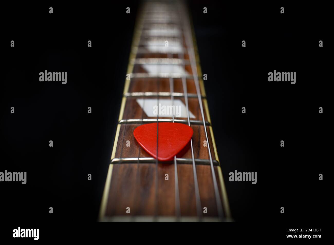 guitar neck Stock Photo