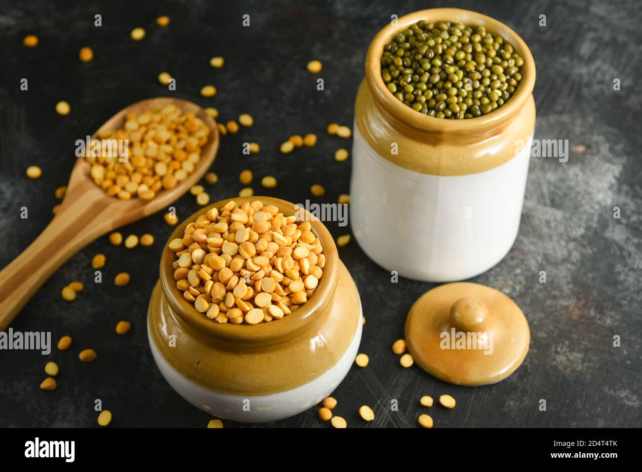 Various sources of vegetable protein beans, lentils, peas, chickpeas