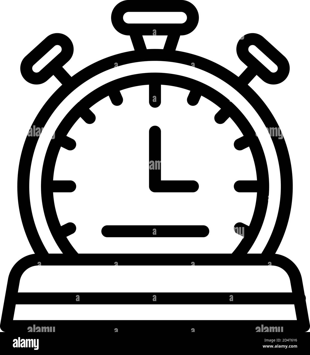 Sport stopwatch icon, outline style Stock Vector Image & Art - Alamy