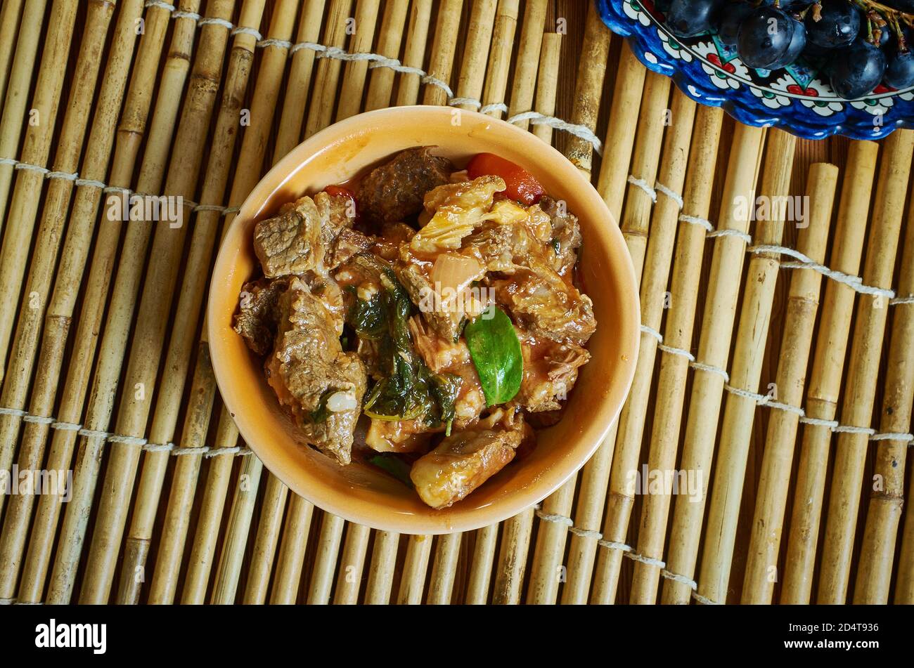 Bengali Mutton Bhuna Kosha Mangsho, rich and spicy mutton or lamb curry Stock Photo Alamy